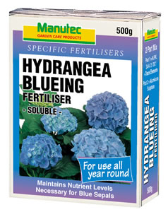 Hydrangea Blueing