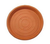 Italian Terracotta Saucer  17cm